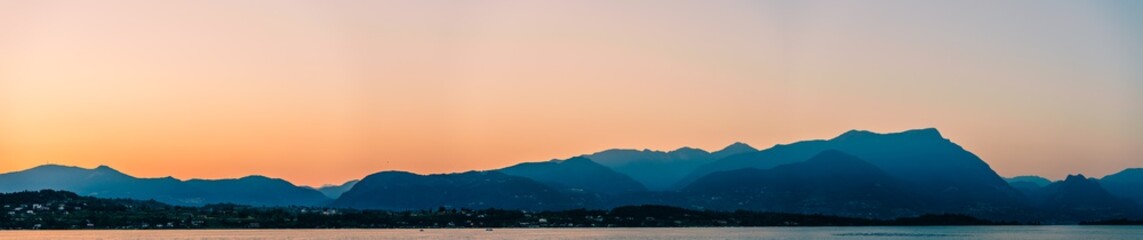 Sonnenuntergang am Gardasee
