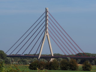 Fototapeta premium Rheinbridge użytkownika Wesel