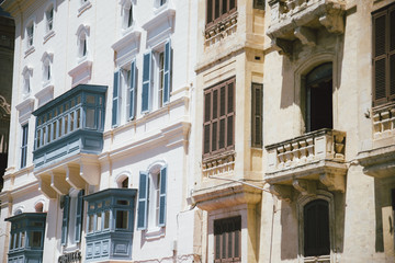 Limestone Houses in Malta