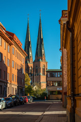 Obraz premium Kościół w Uppsali - Katedra