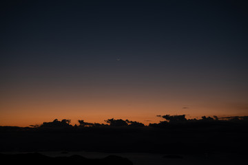 とびしま海道の朝日　瀬戸内海