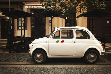 Fiat 500  - obrazy, fototapety, plakaty