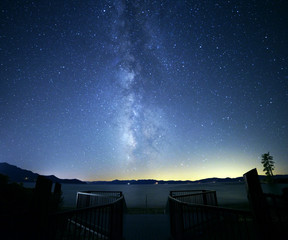 Milky Way Lake Tahoe