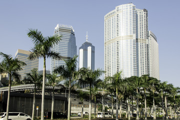 Fototapeta na wymiar Hong Kong, a general view of the island