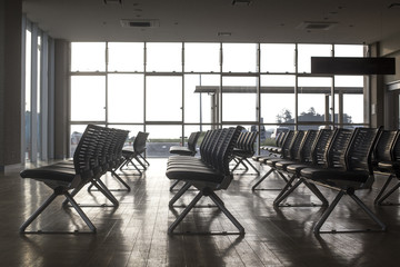 Ferry Indoor Seats. Ferry terminal waiting room