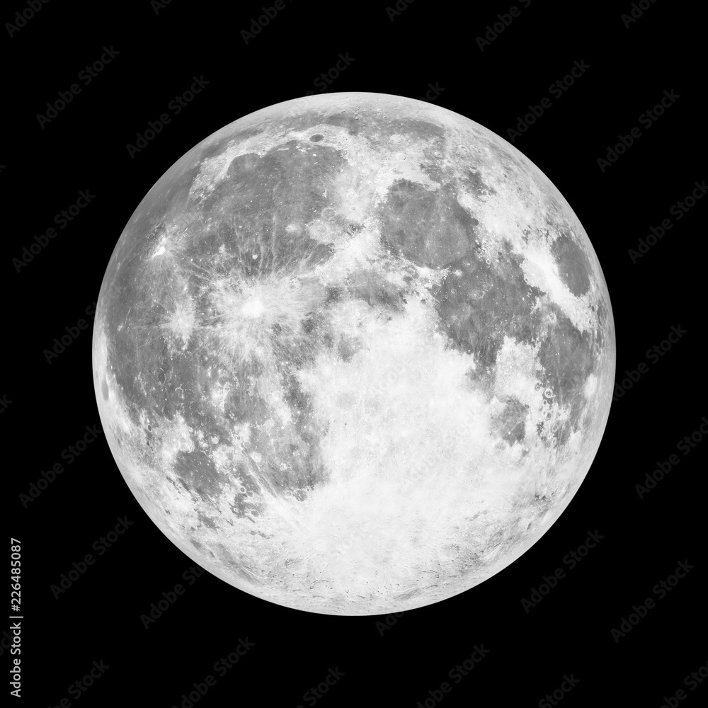 Wall mural moon