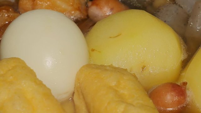 Japanese fish cake stew - Oden
