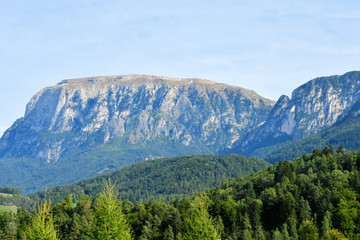 summit rock panorama landscape of the mountains in south tyrol italy europe