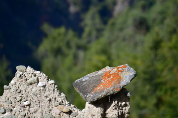earth pyramids in the mountains of south tyrol italy europe 