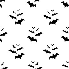 Group of bats pattern