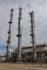 Training unit for plant operators in the port of Rotterdam  in the Netherlands.