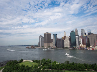 マンハッタン島の風景