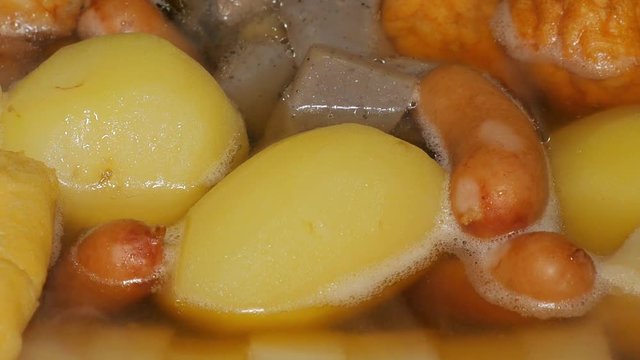 Japanese fish cake stew - Oden