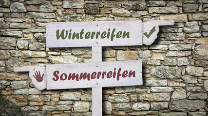 Schild 378 - Winterreifen