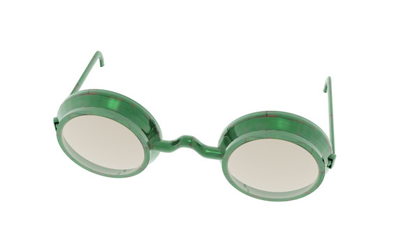 Grüne Schweißer Schützbrille