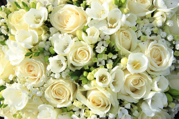 White wedding arrangement