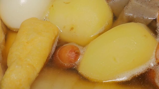 Japanese fish cake stew - Oden