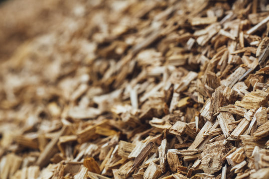 wood chips firewood