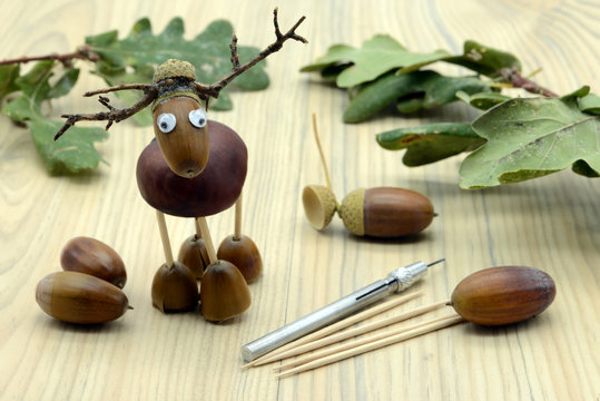 creating chestnut figures