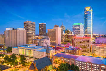 Oklahoma City, Oklahoma, USA Skyline