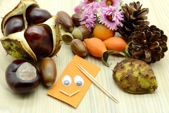 creating chestnut figures