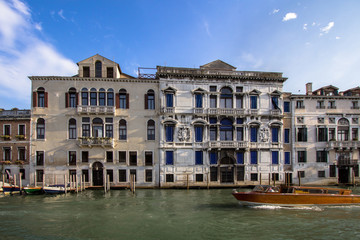 Palaces on Grand Canal, Venice, Italy