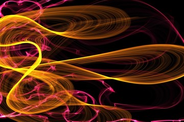Abstract multicolor wave motion  lines background. Futuristic colorful art texture for imagination, creativity and design. For print, web, banners, media, illustrations. 