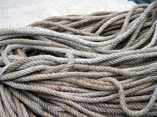 Fototapeta na wymiar Marine rope
