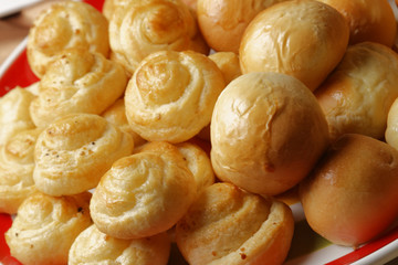 Bread cupboard served in buffet.