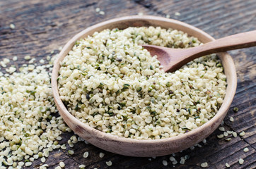 Organic hemp seeds