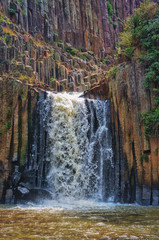  Basaltic Prisms of Santa Maria Regla. Mexico