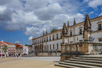 Obraz premium Facade view of monastery Santa Maria da Vitória na Batalha, Portufal