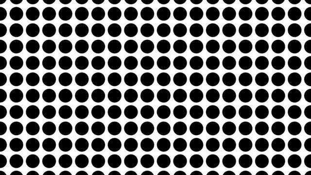 Dynamic Black And White Composition With Dots Scaling/
4k animation pack of a black and white background intro including various grids appearing with minimal simple dots at different scales