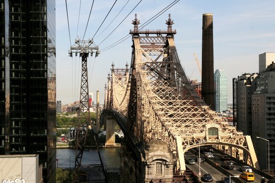 Queensboro Bridge, cableway, manhattan, usa, new york, nyc, ny, 