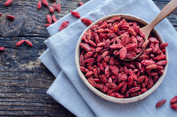 Healthy goji berries