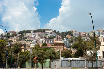Fototapeta na wymiar Naples city