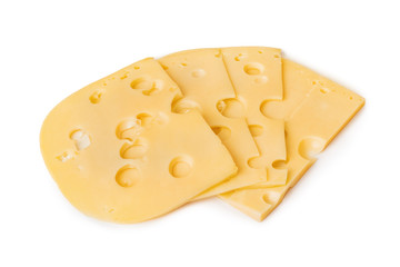 Slices of cheese