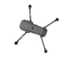 Quadcopter drone with camera