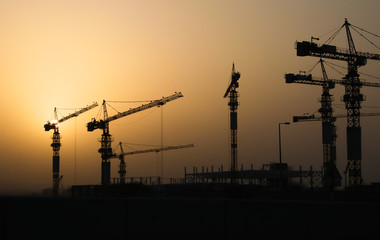 Construction and Ages Silhouettes