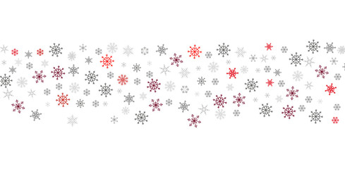 Snowflakes Border