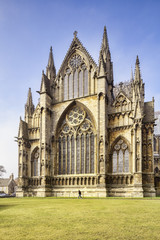 Fototapeta na wymiar Lincoln Cathedral, England