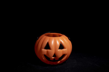Halloween pumpkins, art picture for Halloween concept