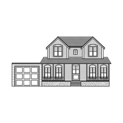 Isolated object of building and front sign. Set of building and roof vector icon for stock.