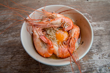 Food Mama Put shrimp