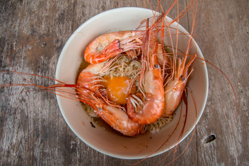 Food Mama Put shrimp