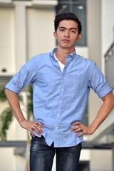 Asian Adult Male And Confidence