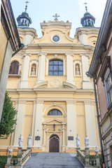 Fototapeta na wymiar Greek Catholic Cathedral of St John the Baptist in Przemyśl