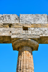 The Basilica (also called Temple of Hera) Paestum, Italy