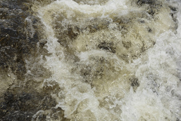 Churning water, abstract background.
