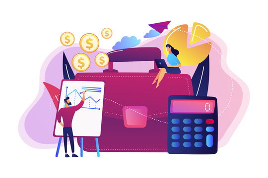 Accounting concept vector illustration.